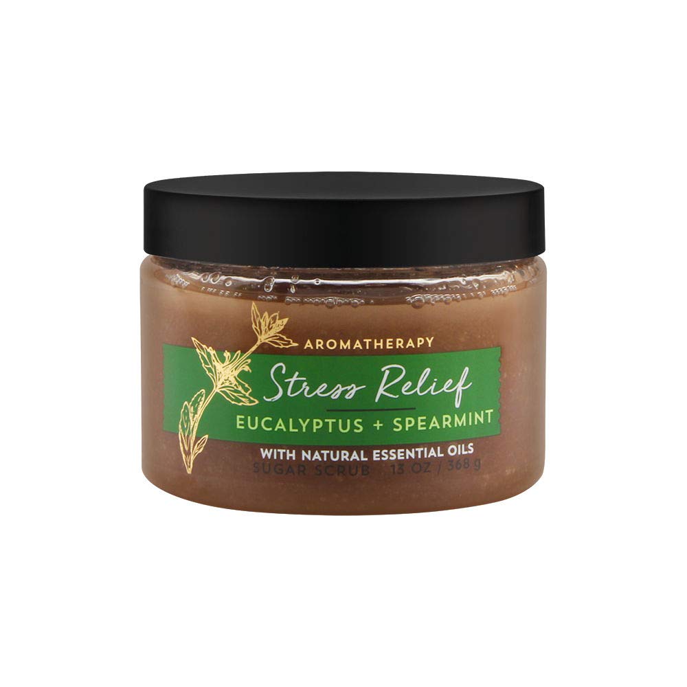 Bath & Body Works Eucalyptus Spearmint Sugar Body Scrub, 13 Ounce - Stress Relief