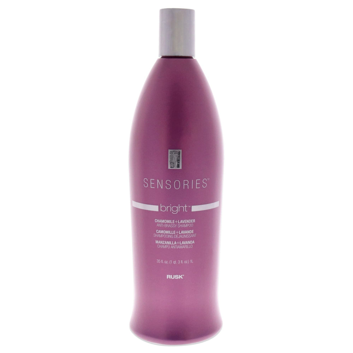 RUSK Sensories Bright Chamomile Lavender Shampoo, 35 Fl Oz Unisex - Cranberry Scented