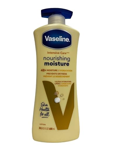 Vaseline Intensive Care Body Lotion 20.3 Oz - Heal Dry Skin, Moisturize, Healthier Look