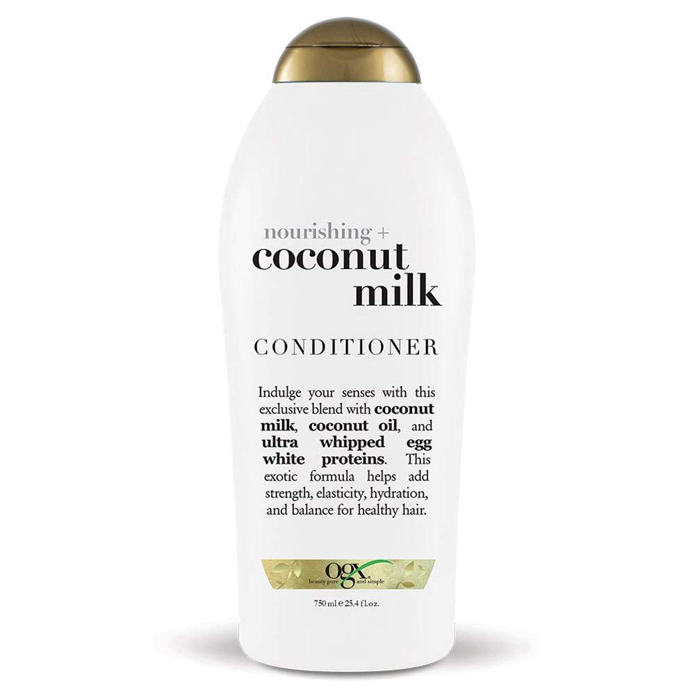 Ogx Nourishing Coconut Milk Conditioner - 25.4 Fl Oz - Hydrating Hair Care