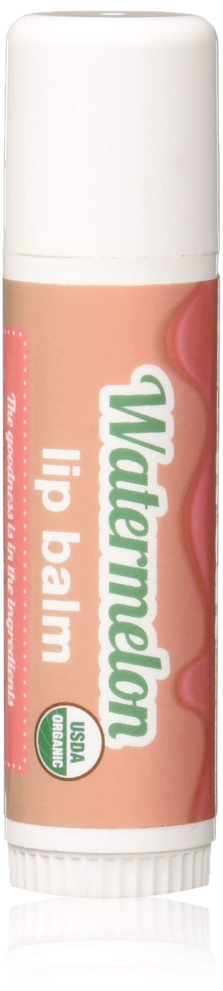 Treat Beauty Organic Watermelon Lip Balm, Hydrating 0.5 Oz Moisturizer For Soft Lips