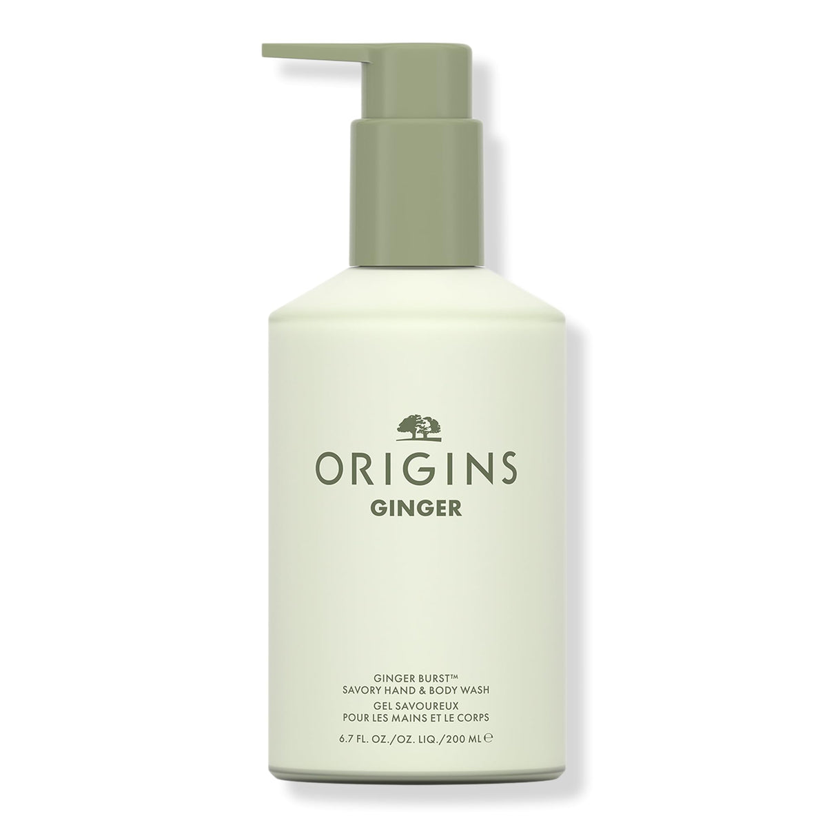 Origins Ginger Burst Hand & Body Wash, 6.7 Oz - Nourishing, Refreshing, Made With Ginger