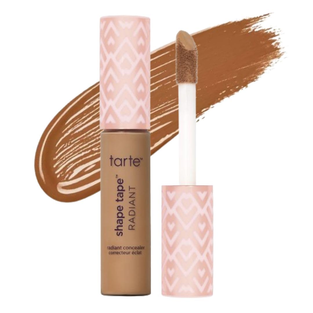 Tarte Shape Tape Concealer - Radiant Medium Coverage, 47S Tan Deep Sand, 0.33 Fl Oz