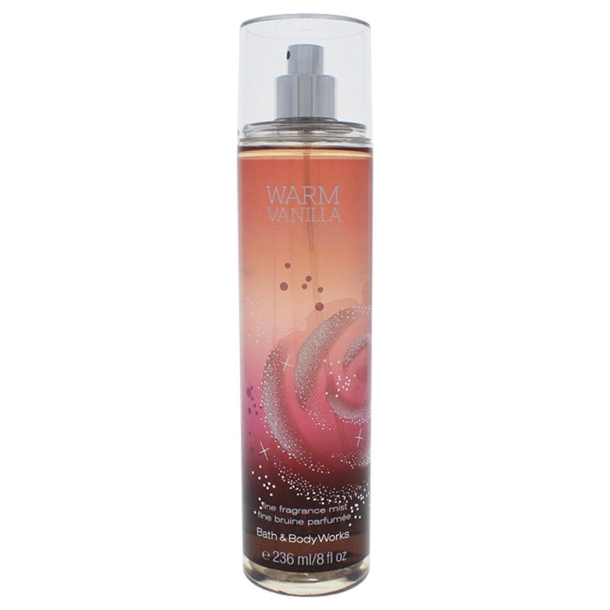 Bath & Body Works Warm Vanilla Sugar Mist, 8 Fl Oz - Sweet Fragrance Body Spray