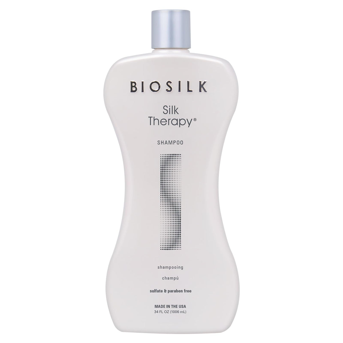 Biosilk Silk Therapy Shampoo for Unisex  34 oz Shampoo