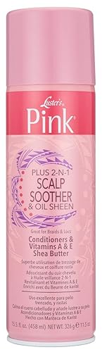 Luster's Pink Scalp Soother & Oil Sheen Spray, 11.5 Oz (Pack of 2) - Nourishing