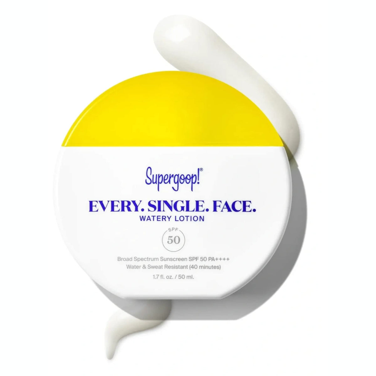 Supergoop! Every. Single. Face. Watery Lotion Spf 50 - 1.7 Fl Oz - Water & Sweat Resistant