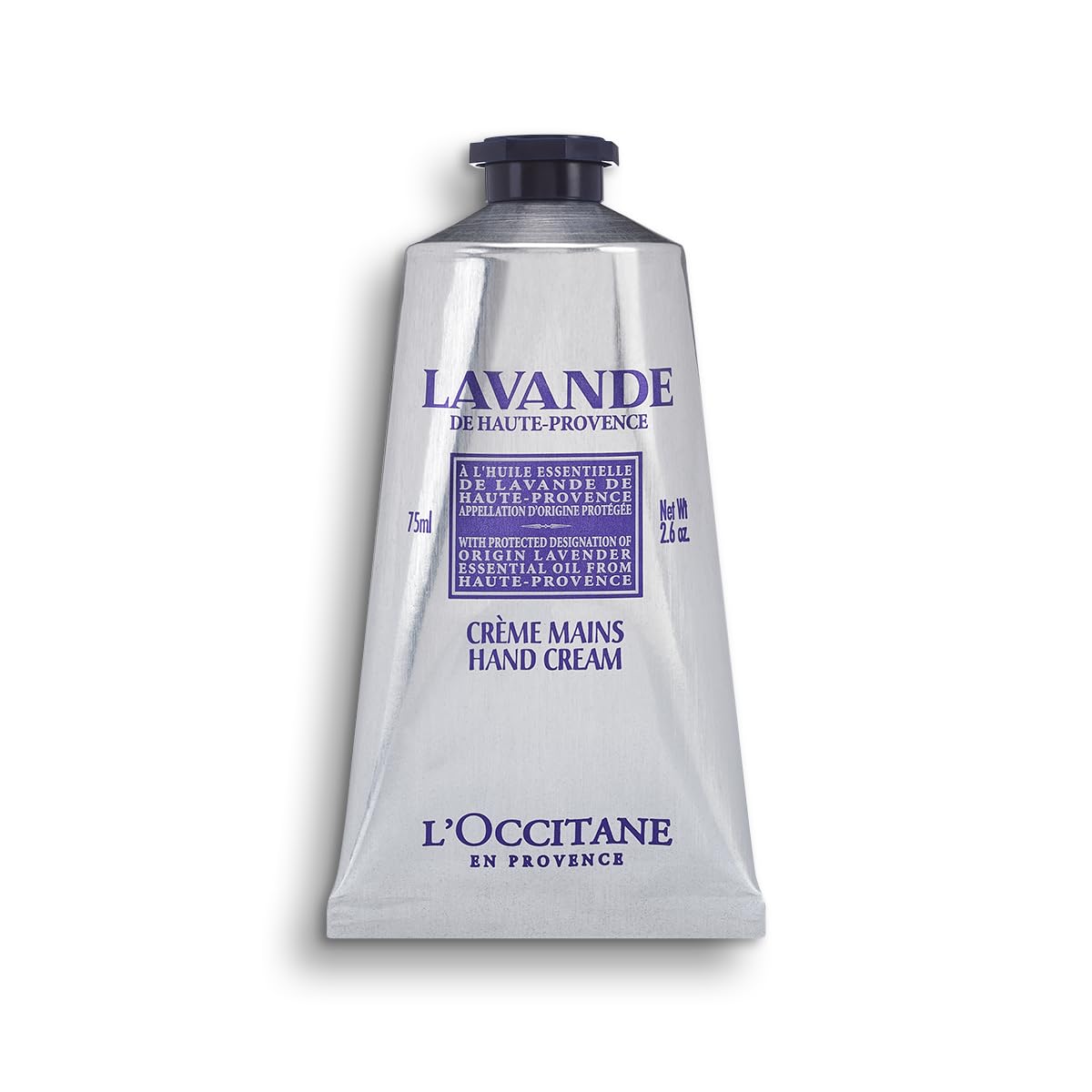 L'Occitane Hand Cream With Shea Butter, Vegan Formula, Lavender & Cherry Blossom, 2.6 Oz