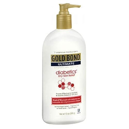 Gold Bond Ultimate Diabetic Skin Relief Lotion, Fragrance Free, 13 Oz - Moisturizing Care