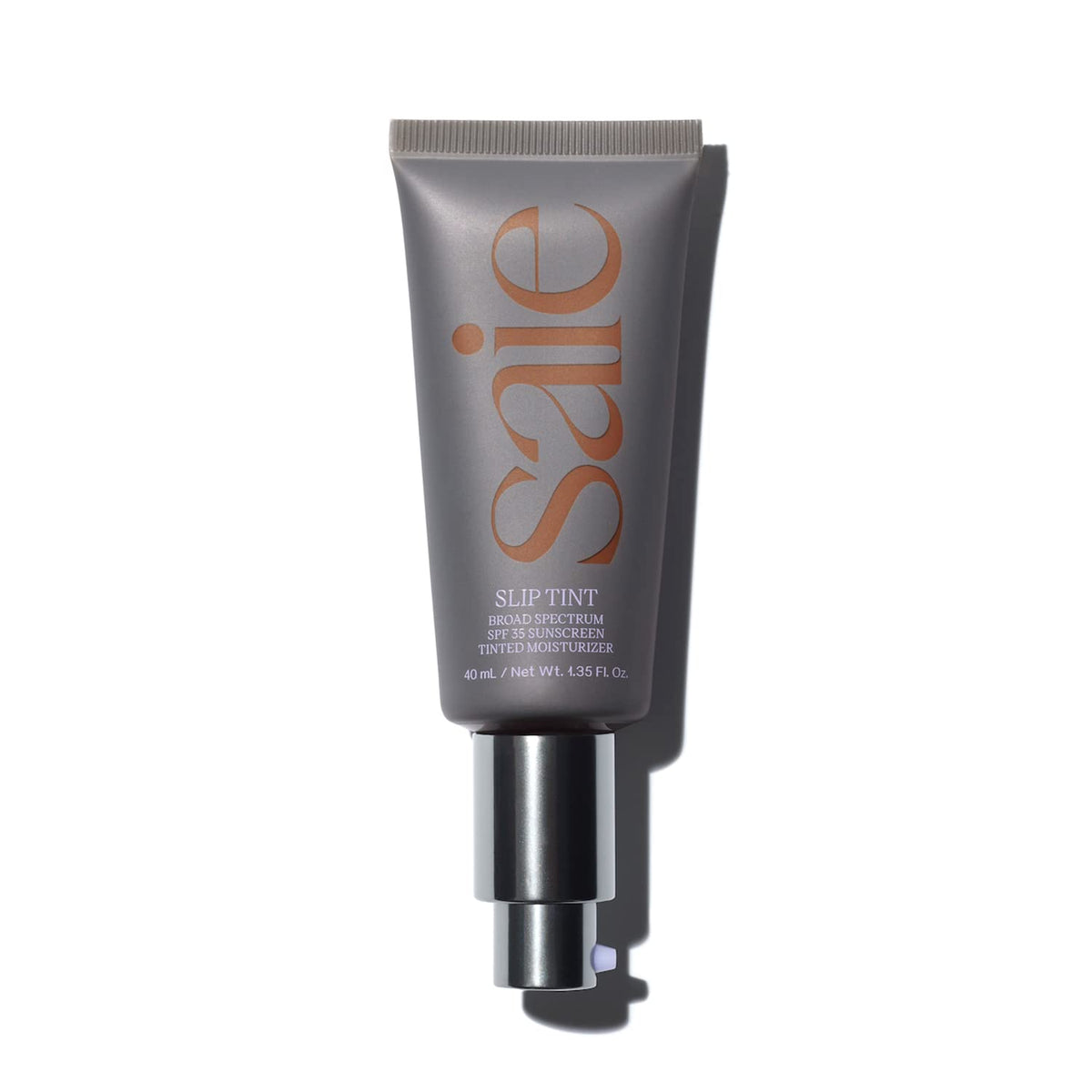 Saie Slip Tint Spf 35 Tinted Moisturizer - Light Coverage, Hyaluronic Acid, Shade 08 - 1.35