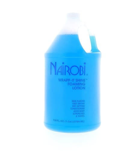 Nairobi Wrapp-It Shine Foaming Lotion - 128 Fl Oz - Hair Care And Styling Essential