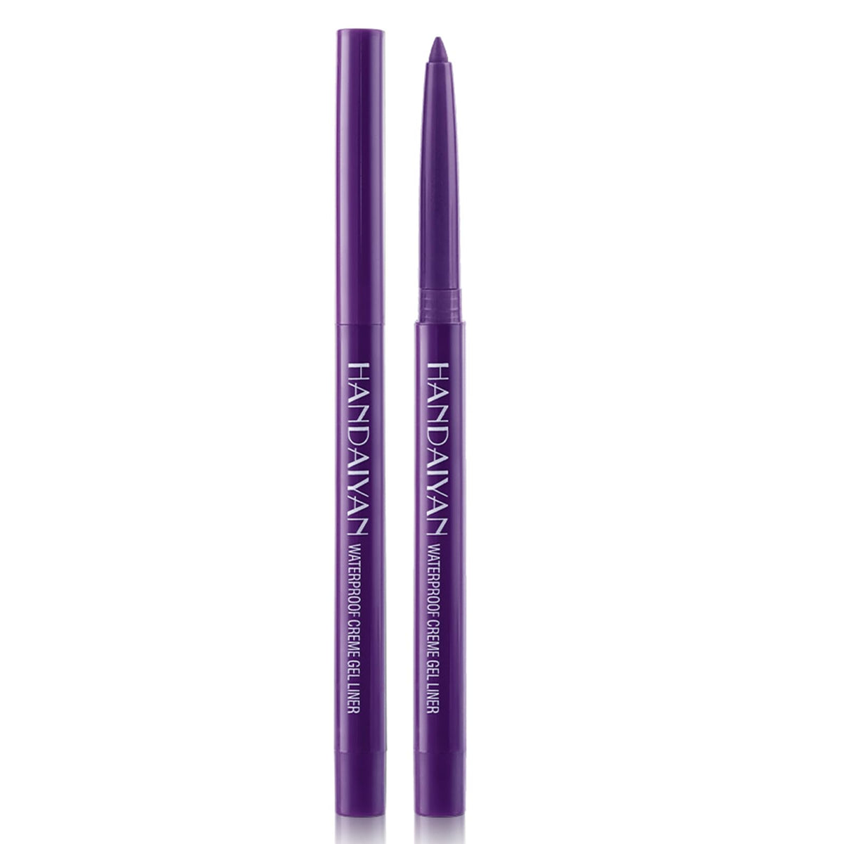 Dekrion Purple Eyeliner Pencil - Waterproof, Long-Lasting, High-Pigmented For Women