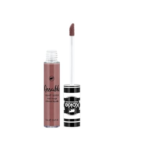 Kokie Cosmetics Kissable Matte Lip Gloss In Serenity - 0.24 Fl Oz, Long-Lasting Color