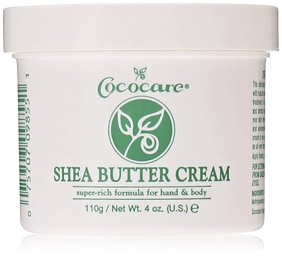 Cococare Shea Butter Cream For Hand And Body, 4 Ounce Moisturizer