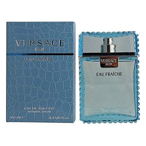 Versace Man Eau Fraiche Deodorant Spray 3.4 Oz - Fresh & Stylish Fragrance For Men