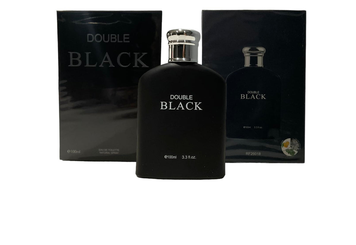 Royal Fragrance Double Black 3.3 Oz Men'S Eau De Toilette Spray Cologne