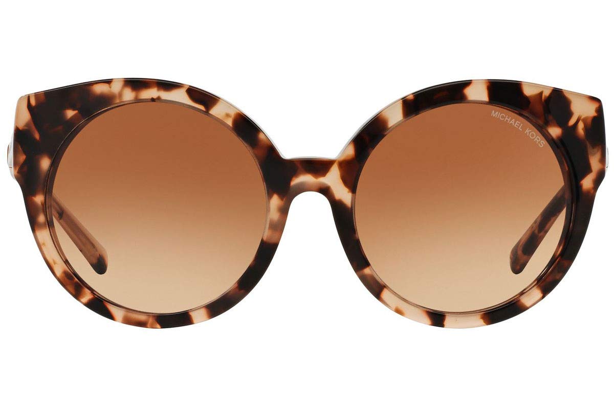 Michael Kors Blush Tortoise Sunglasses Mk2019-302613 With Brown Gradient Lens 55Mm