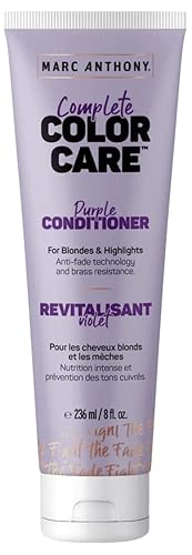 Marc Anthony Purple Conditioner For Blondes & Highlights, 8 Fl Oz - Complete Color Care