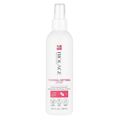 Biolage Thermal Active Spray - Paraben-Free Heat Styling Treatment for Body & Volume, 8.4 Fl Oz