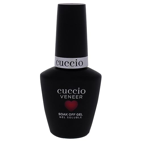 Cuccio Colour Veneer Hot Thang! Pink Gel Nail Polish - Triple Pigmentation, Long Lasting Shine, 0.44 Oz