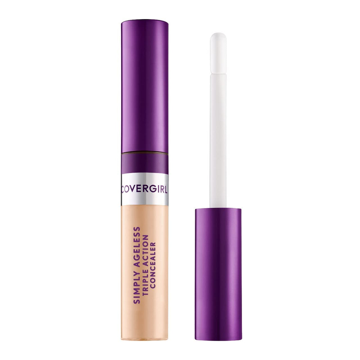 Covergirl Simply Ageless Triple Action Concealer, Buff Beige, 0.24 Oz, Pack Of 1