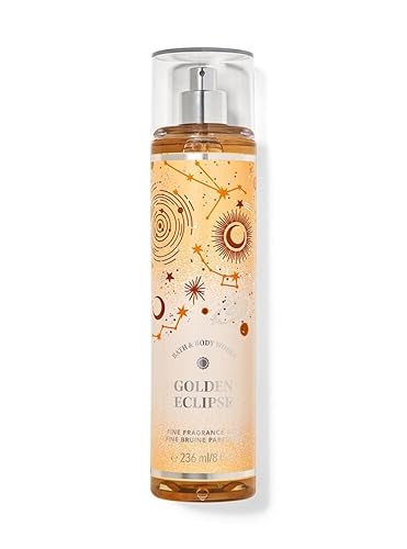 Bath & Body Works Golden Eclipse Fine Fragrance Body Spray Mist, 8 Fl Oz