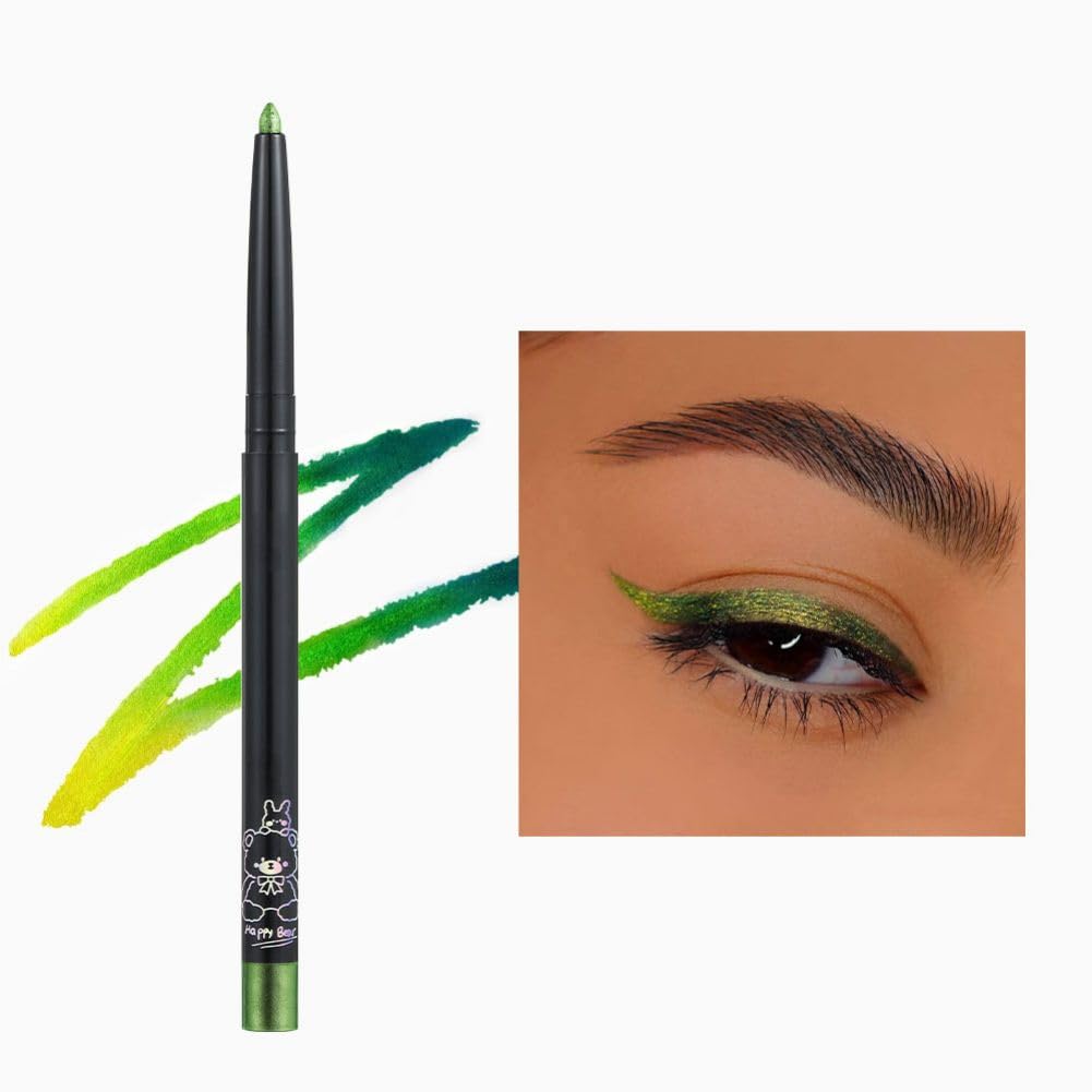 Greyghost Metallic Pencil Eyeliner A04 - Upgraded Multichrome, Waterproof, Smudge Proof