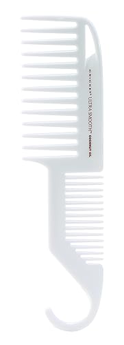 Cricket Coconut Shower Comb - Anti-Frizz Detangler for Wet & Dry Hair, Keratin Infused, Cranberry