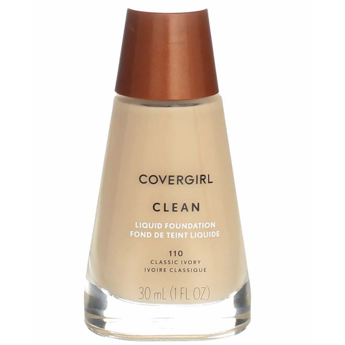 Covergirl Clean Liquid Makeup, Classic Ivory, 1 Oz - Pack Of 3, Flawless Finish Foundation