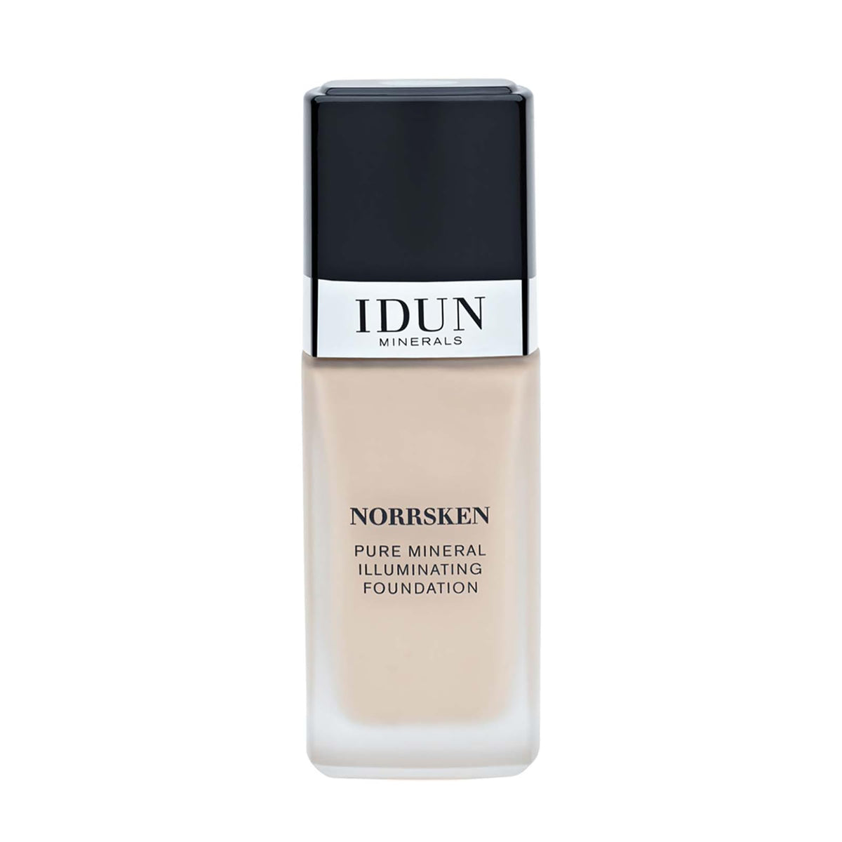 IDUN Minerals Liquid Norrsken Foundation, 201 Jorunn - Luminous, Water Resistant, Vegan Makeup