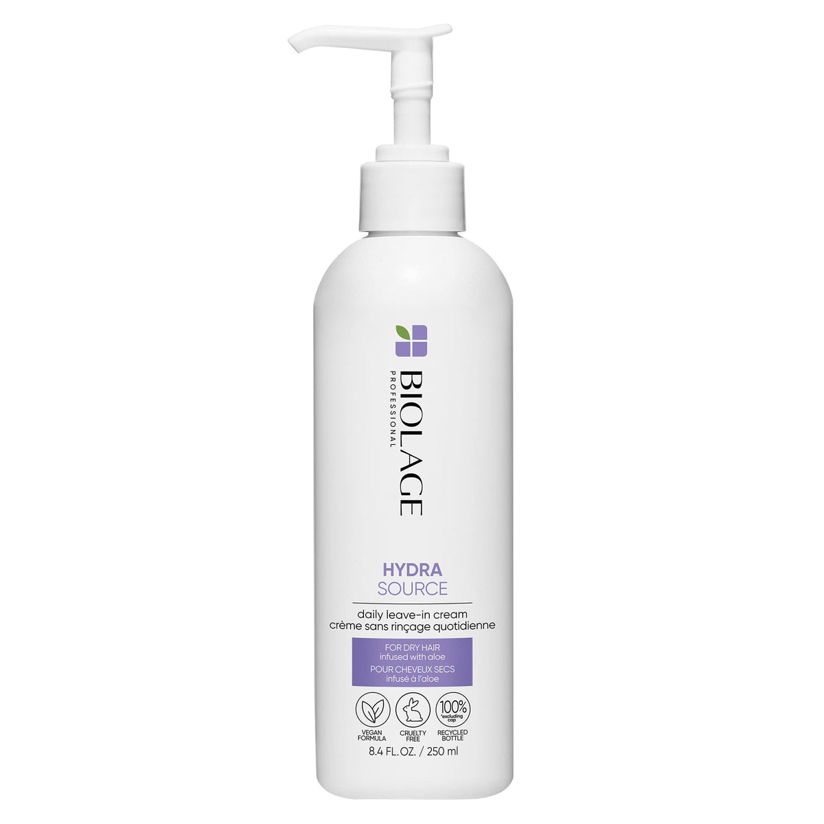 Biolage Hydra Source Daily LeaveIn Cream  Smooths Dry  Frizzy Hair  Prevents Breakage  ParabenFree  For Fine To Medium Hai