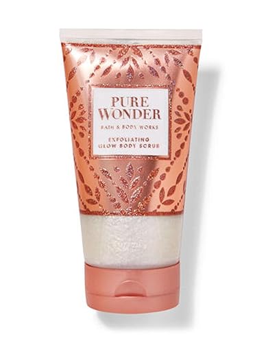 Bath & Body Works Pure Wonder Creamy Scrub 6.6 Oz - Exfoliating Body Scrub, Hydrating Formula