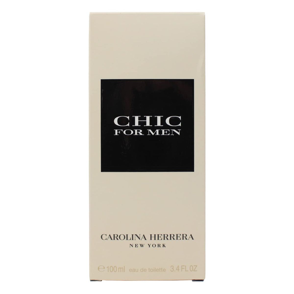 Chic By Carolina Herrera Men'S 3.4 Oz Eau De Toilette Spray - Elegant Fragrance