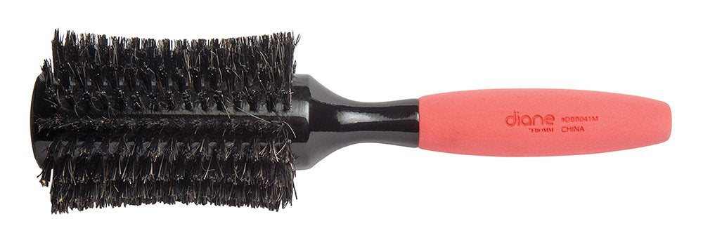 Diane Boar Round Thermal Hair Brush, 1.5&quot; - Medium Curved Reinforced for Smooth Styling