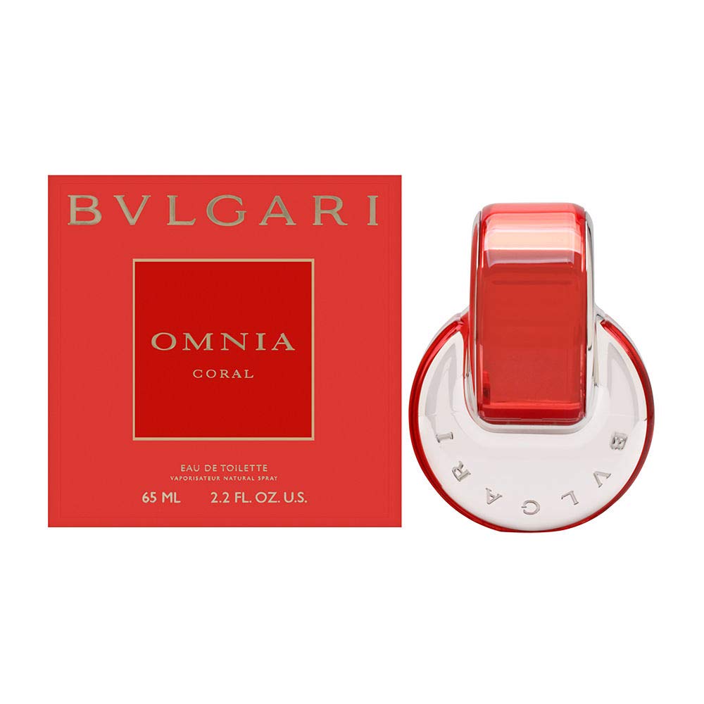 Bvlgari Omnia Coral Eau De Toilette Spray For Women 2.2 Oz - Fruity Floral Fragrance