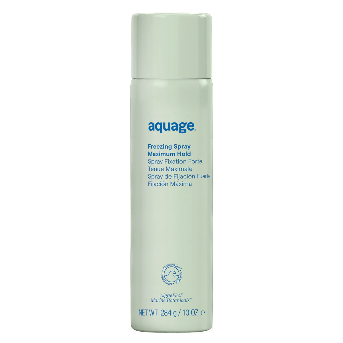 Aquage Freezing Spray - Strong Hold Hairspray, Non-Sticky, Humidity Protection, 10 Oz.