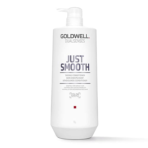 Goldwell Dualsenses Just Smooth Anti-Frizz Conditioner 33.8 Fl Oz For Humidity Control