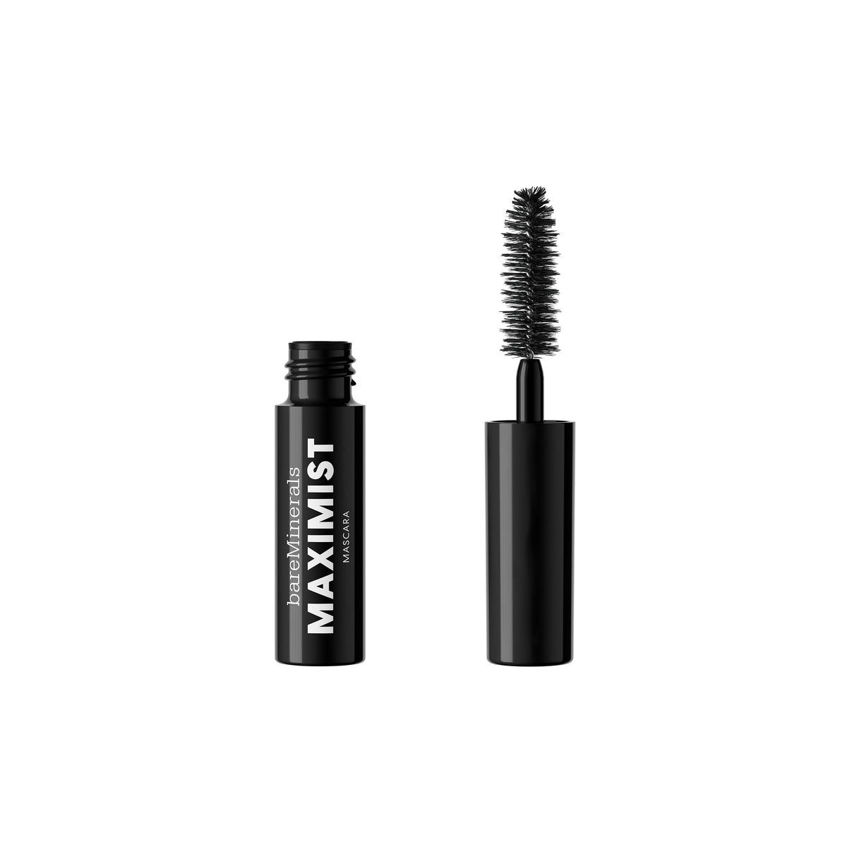 Bareminerals Mini Maximist Volumizing Black Mascara, Waterproof, Travel Size, Vegan