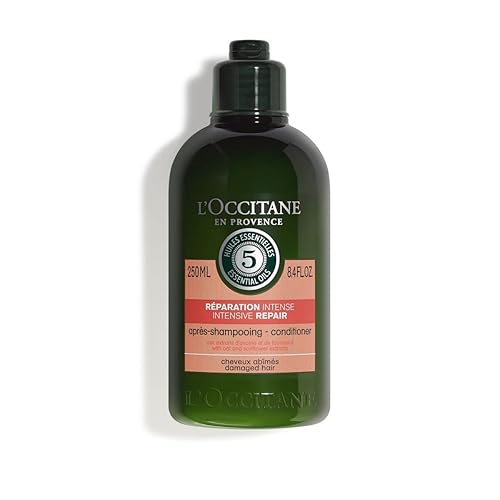 L'Occitane Intensive Repair Conditioner For Damaged Hair, 8.4 Fl Oz, Natural Oils, Refill Available