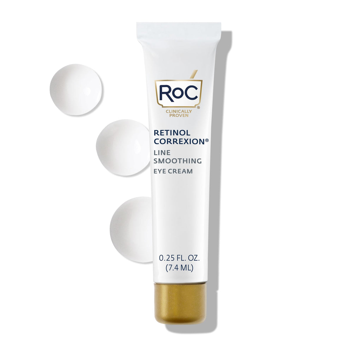 Roc Retinol Correxion Eye Cream Mini - Anti-Aging Treatment For Dark Circles & Puffiness, 0.25 Oz