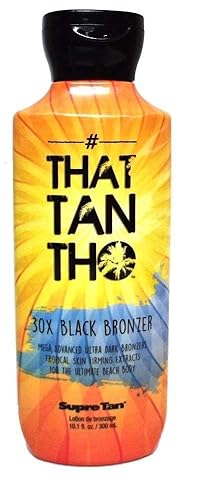 Supre #That Tan Tho 30X Black Bronzer - 10.1 Oz. Multicolor Tanning Lotion