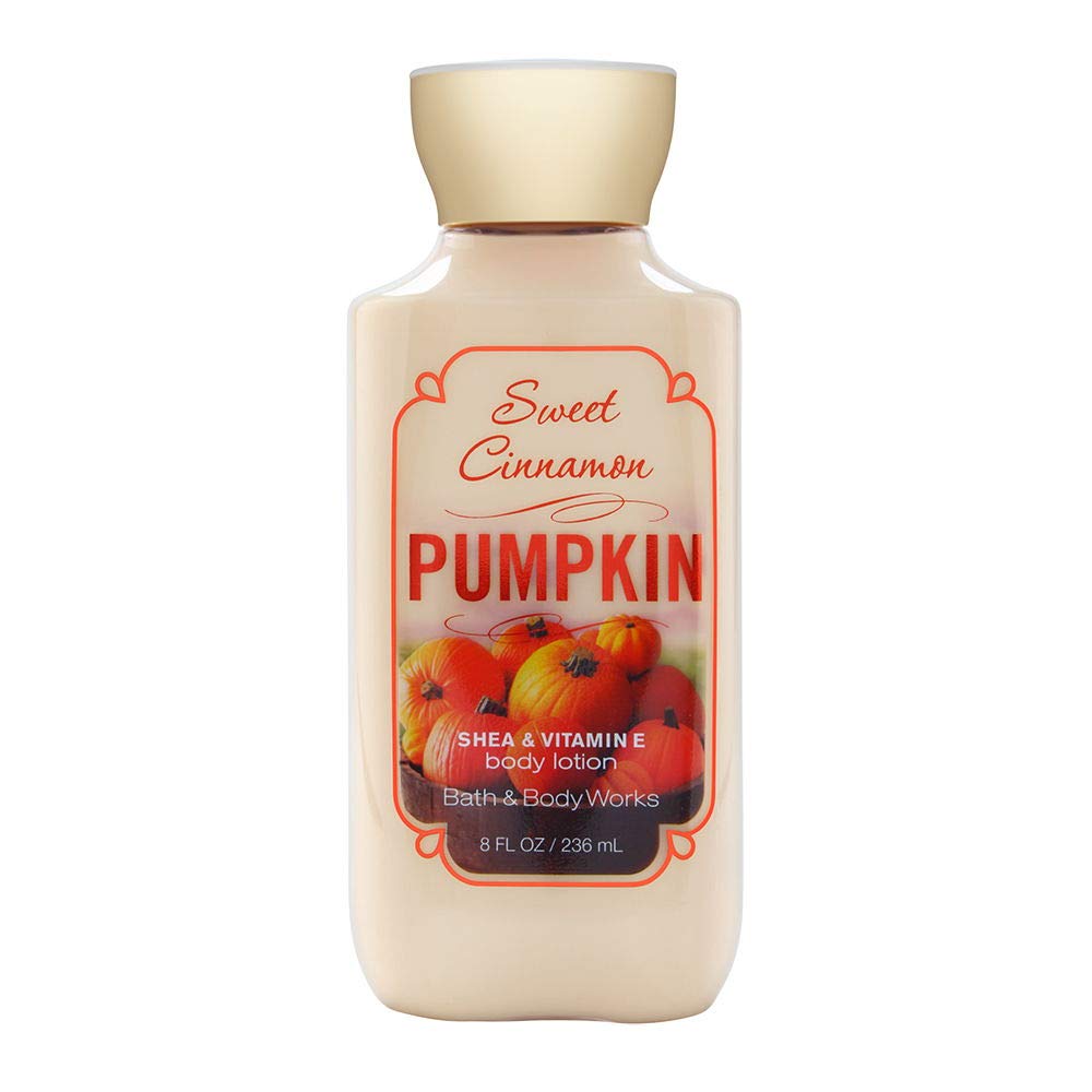 Bath & Body Works Sweet Cinnamon Pumpkin Lotion 8 Fl Oz - Moisturizing Body Cream