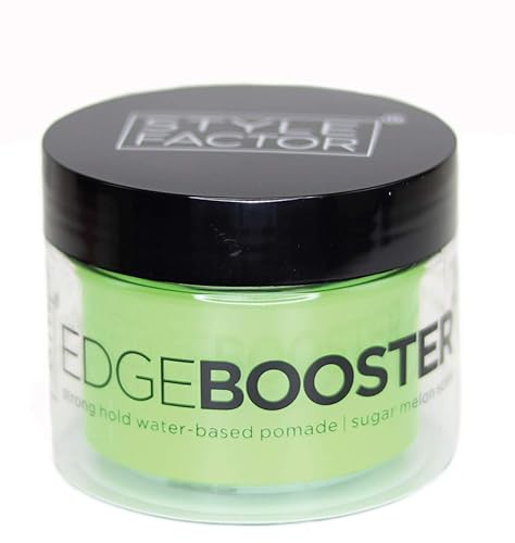 Edge Booster EDGE BOOSTER Strong Hold Water Base Pomade - Sugar Melon, 3.38oz for Edges & Braids