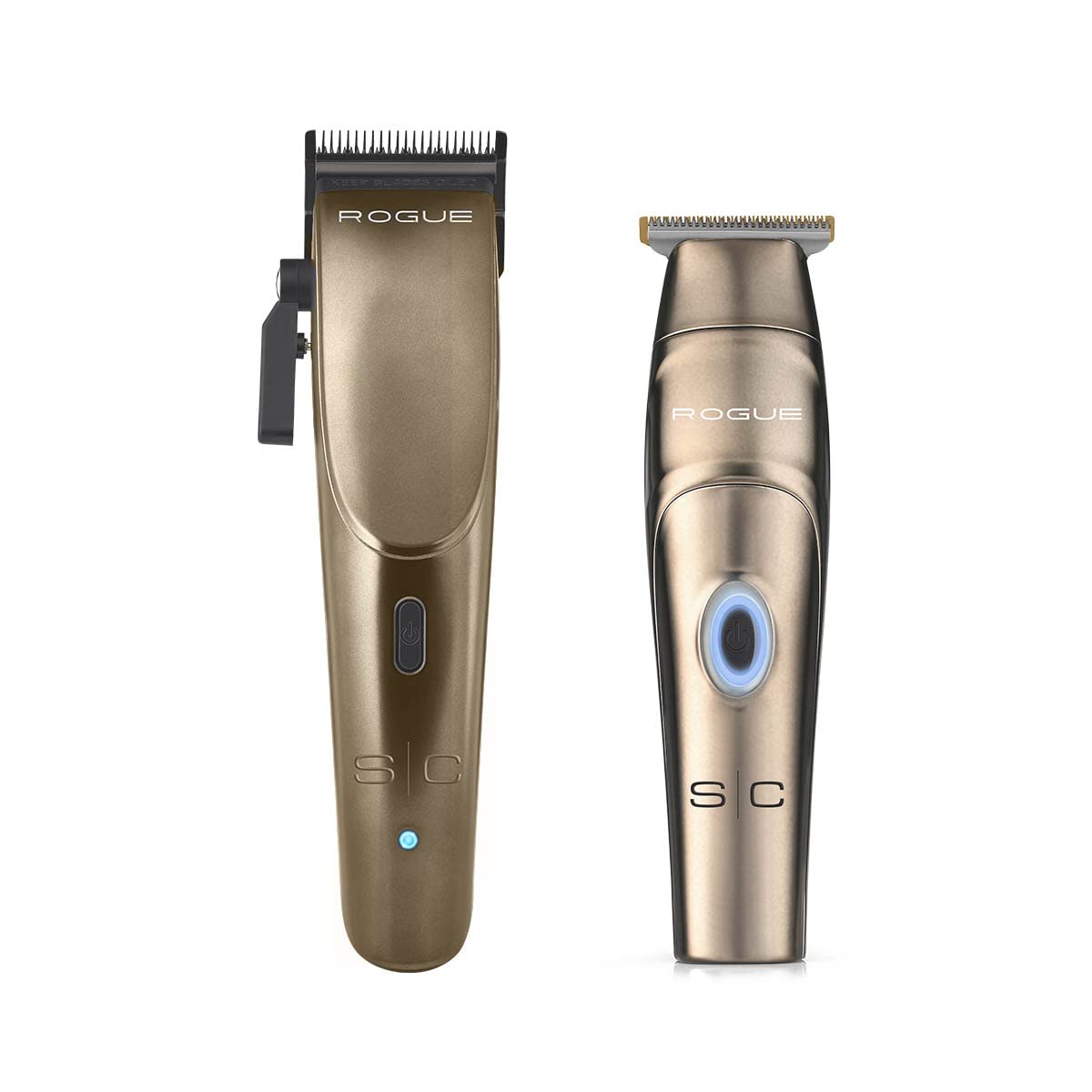 Stylecraft Rogue Professional Cordless Clipper & Trimmer Set - Gunmetal Finish