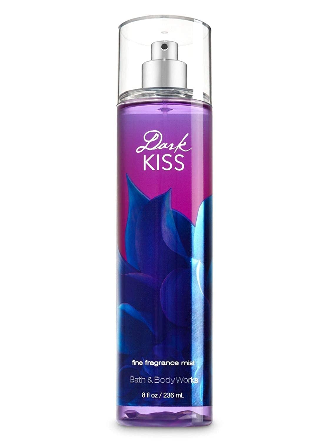 Bath & Body Works Dark Kiss Fine Fragrance Mist, 8 Oz - Enchanting Scent For All-Day Freshness