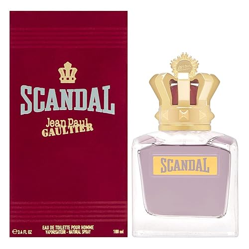 Scandal By Jean Paul Gaultier Eau De Toilette Spray For Men, 3.4 Oz