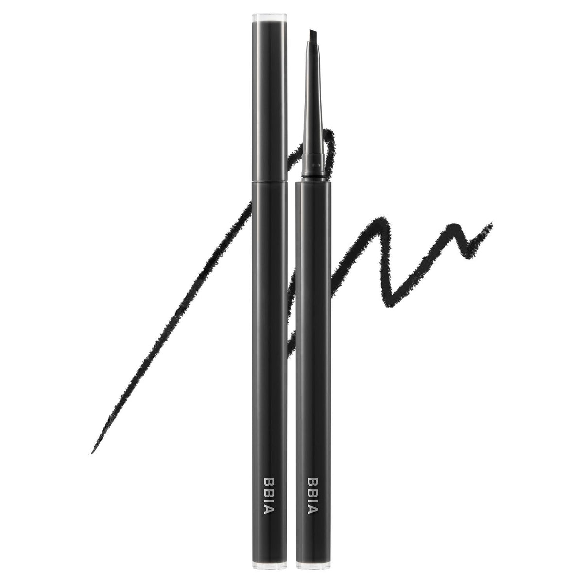 Bbia Last Auto Gel Eyeliner Slim - Ultra-Fine Waterproof Pencil, Smudge-Proof, Vegan, 5 Colors