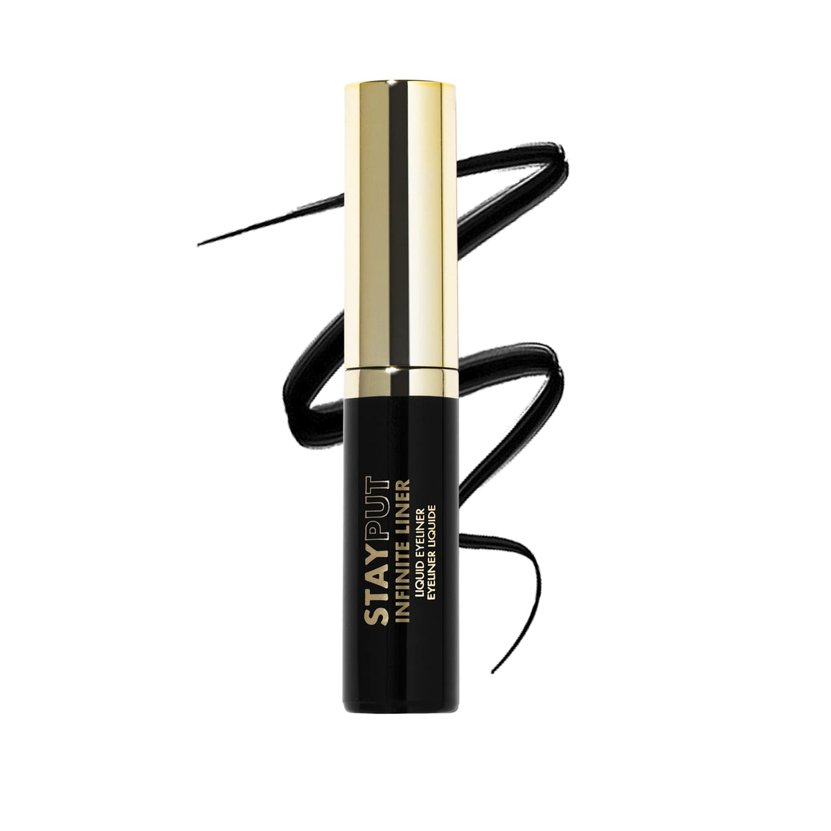 Milani Stay Put Infinite Eyeliner - Black, Sharp & Precise Lines, 0.16 Fl Oz