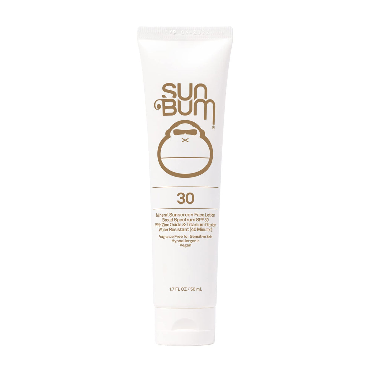 Sun Bum Mineral Spf 30 Non-Tinted Sunscreen Lotion, Vegan, Reef Safe, 1.7 Oz