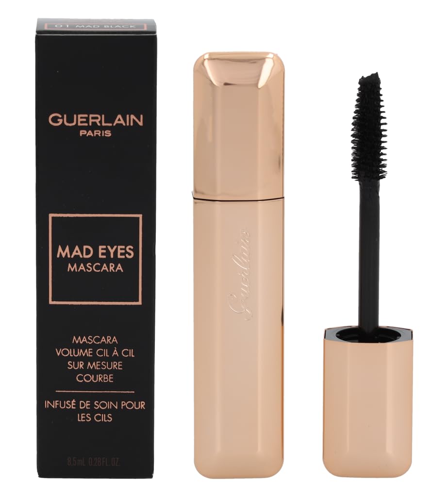 Guerlain Mad Eyes Mascara - 01 Mad Black, 0.28 Oz - Volumizing Mascara For Women